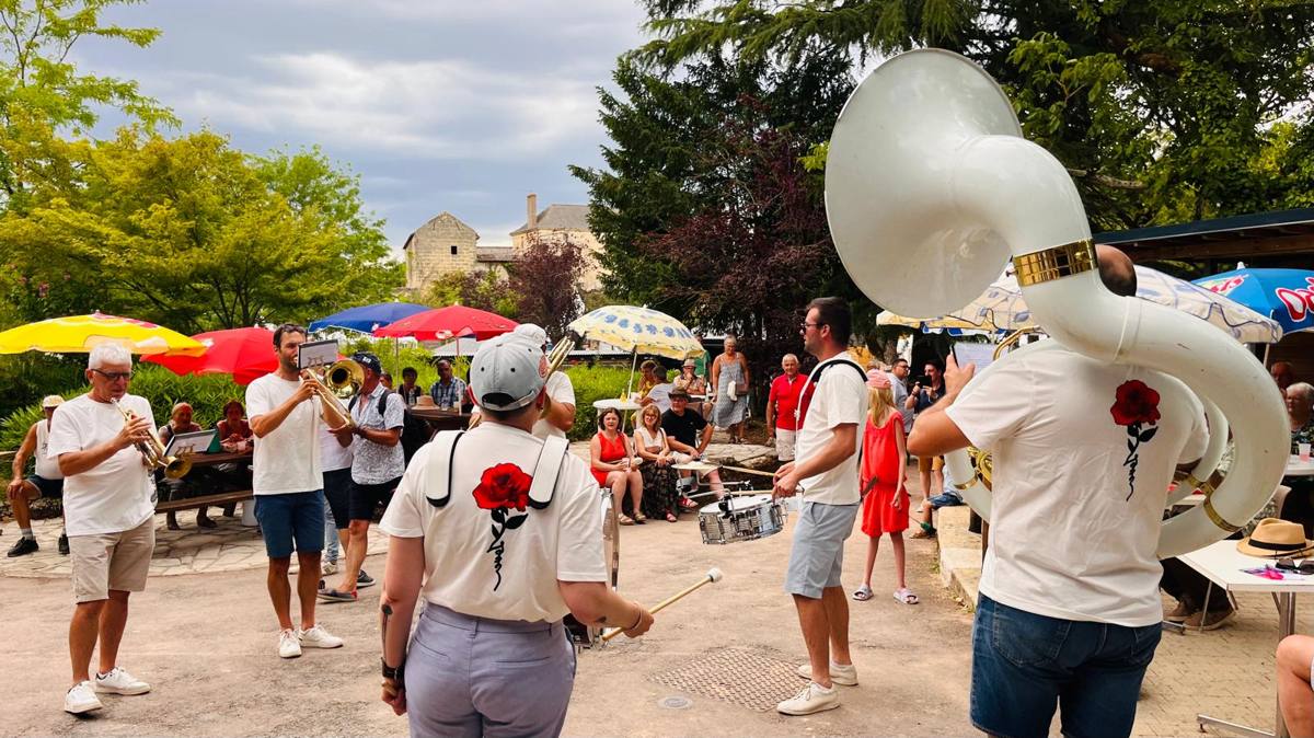 Le Light BrassBand au Festival Nature is Bike à Angers